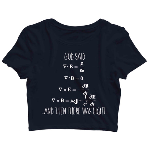 nerd womens crop top